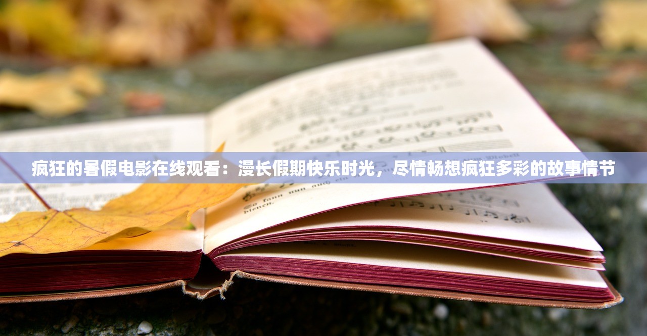 疯狂的暑假电影在线观看：漫长假期快乐时光，尽情畅想疯狂多彩的故事情节