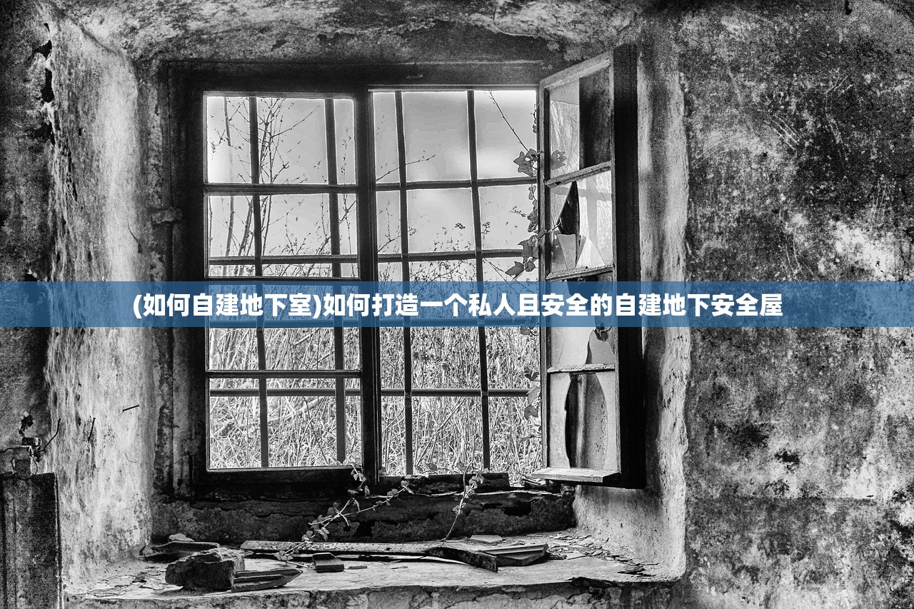 (如何自建地下室)如何打造一个私人且安全的自建地下安全屋