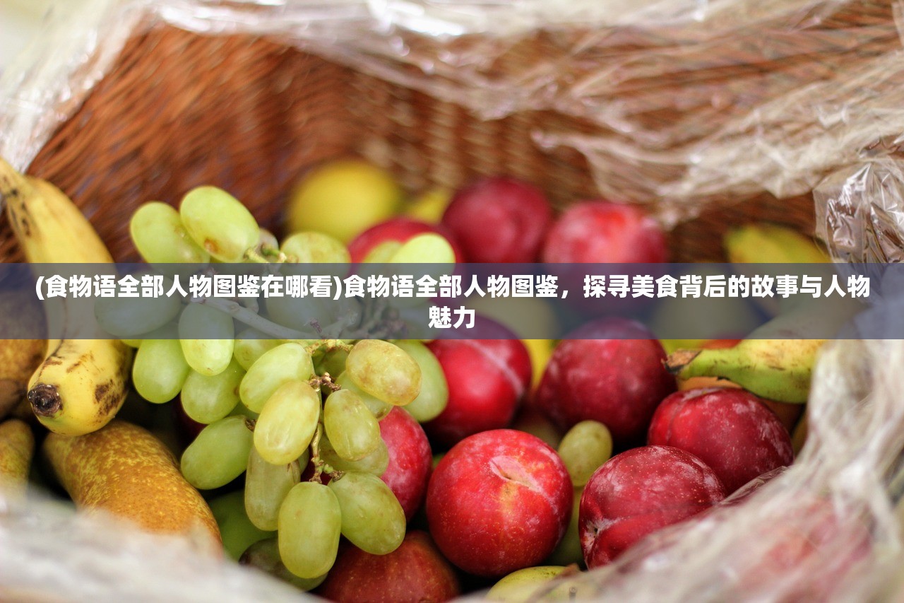 (食物语全部人物图鉴在哪看)食物语全部人物图鉴，探寻美食背后的故事与人物魅力