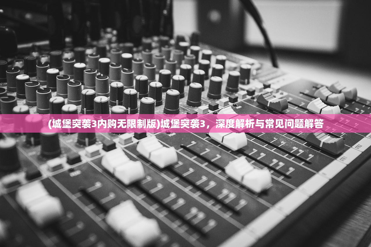 (城堡突袭3内购无限制版)城堡突袭3，深度解析与常见问题解答